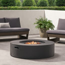 Lightweight Concrete Outdoor Circular Fire Pit