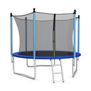 Outdoor Trampoline with Safety Closure Net by LJGDeals