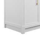 James Martin Bellshire 96" Single Bathroom Vanity, Bright White