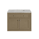 James Martin Chicago 36" Single Bathroom Vanity, Walnut Whisper