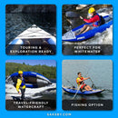Sea Eagle 300X Explorer 1-Person Inflatable Kayak With Adjustable Footrest [300XK] (SAK18457)