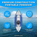 Sea Eagle 300X Explorer 1-Person Inflatable Kayak With Adjustable Footrest [300XK] (SAK18457)