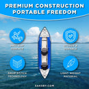 Sea Eagle 380X Explorer 3-Person Inflatable Kayak With Large Removable Rear Center Skeg [380XK] (SAK97562)