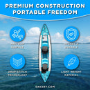 Sea Eagle 385FT FastTrack 12FT 2-Person V-Bottom Inflatable Kayak [385FTK] (SAK25086)