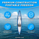 Sea Eagle 393RL RazorLite 1-Person Inflatable Lightweight Kayak With Adjustable Footrests [393RLK] (SAK13961)