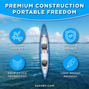 Sea Eagle 473RL RazorLite 2-Person Inflatable Kayak With Adjustable Footrests [473RLK] (SAK98601)