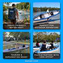 Sea Eagle 473RL RazorLite 2-Person Inflatable Kayak With Adjustable Footrests [473RLK] (SAK98601) by SAKSBY WHOLESALE