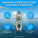 Sea Eagle FS1210 FishSUP 1-Person Inflatable Fishing Stand-Up Paddleboard [FS1210K] (SAK79218)