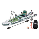 Sea Eagle FS1210 FishSUP 1-Person Inflatable Fishing Stand-Up Paddleboard [FS1210K] (SAK79218) by SAKSBY WHOLESALE