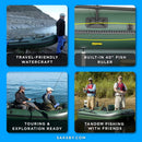 Sea Eagle STS10 Stealth Stalker Frameless Inflatable Fishing Boat, 10FT [STS10K] (SAK59314)