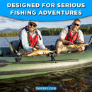 Sea Eagle STS10 Stealth Stalker Frameless Inflatable Fishing Boat, 10FT [STS10K] (SAK59314)