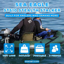Sea Eagle STS10 Stealth Stalker Frameless Inflatable Fishing Boat, 10FT [STS10K] (SAK59314)