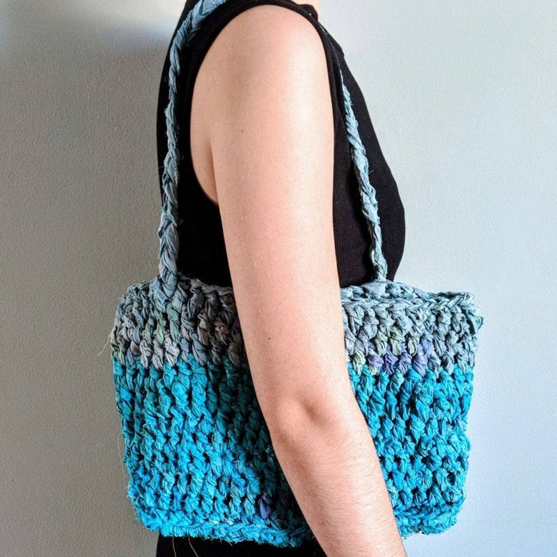 Sea Waves Beach Bag Crochet Pattern