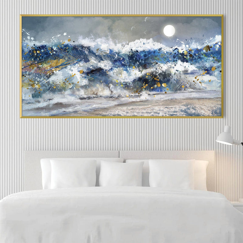 Seafoam Symphony Canvas