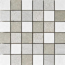 Seagrass&amp;paris Textured 2x2 Limestone Mosaics 12x12