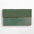 Seagreen Rustic Ceramic Tiles 2 3/4x9 3/4