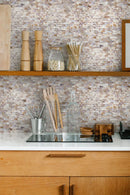 White Beige 12x12 Polished Brick Shell Mother of Pearl Mosaic Tile (20 pack, 18.52 sq ft/case)