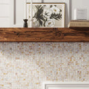 White Beige 12x12 Polished Square Shell Mother of Pearl Mosaic Tile (20 pack, 19.34 sq ft/case)