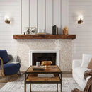 White Beige 12x12 Polished Square Shell Mother of Pearl Mosaic Tile (20 pack, 19.34 sq ft/case)