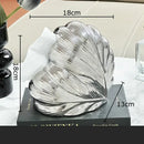 GobekUsa Heart Feather Ceramic Tissue Box Desk Decoration Bedside Paper Towel Case