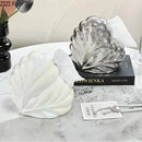 GobekUsa Heart Feather Ceramic Tissue Box Desk Decoration Bedside Paper Towel Case