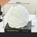 GobekUsa Heart Feather Ceramic Tissue Box Desk Decoration Bedside Paper Towel Case