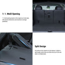 Leather Seat Back Protector with Storage for Model Y | Waterproof | Anti-Kick