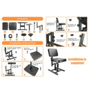 Multifunctional tattoo seat