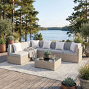 Axis 106.2" Classic Outdoor Sectional Set, 7-Piece