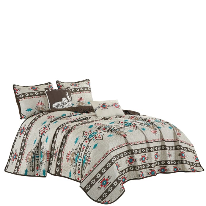 Sedona Desert Aztec Quilt Set