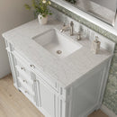James Martin Bristol 36" Single Bathroom Vanity, Bright White
