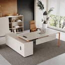 Selby · White L-Shaped Desk