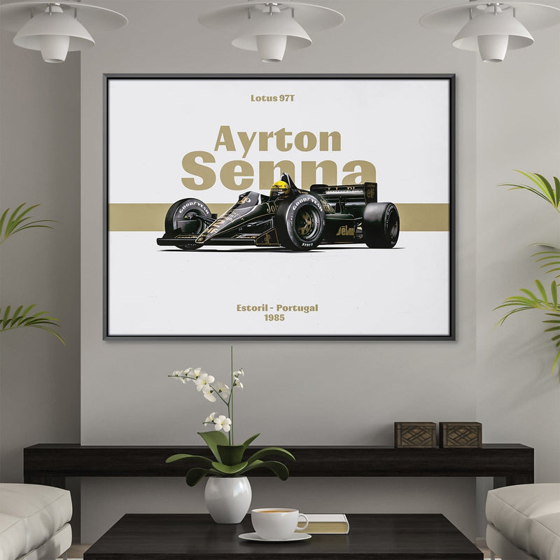 Senna Lotus Canvas