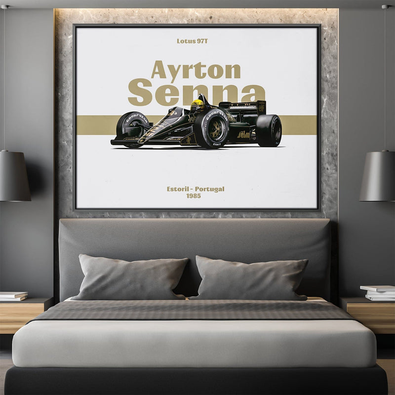 Senna Lotus Canvas