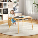 Sensory Table and Chair Set for Kids 2-8 with Foldable Bins by LJGDeals