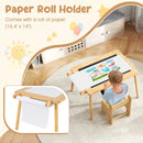 Sensory Table and Chair Set for Kids 2-8 with Foldable Bins by LJGDeals