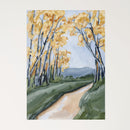 "September Trees" Art Print