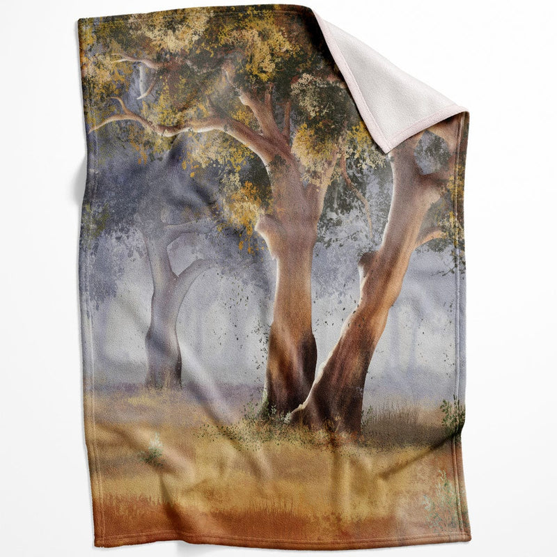 Serene Forest Blanket