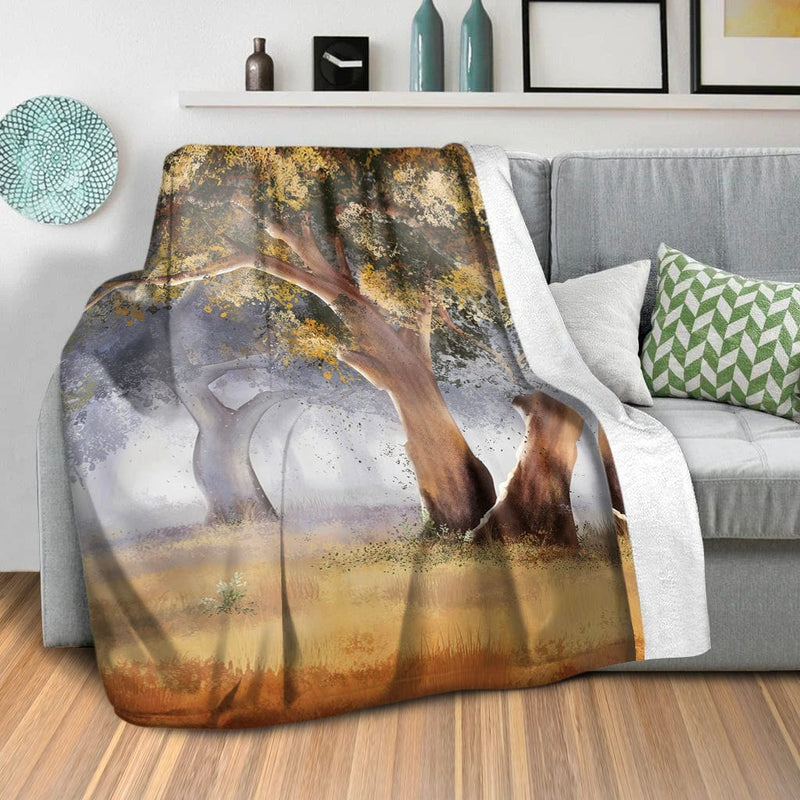 Serene Forest Blanket