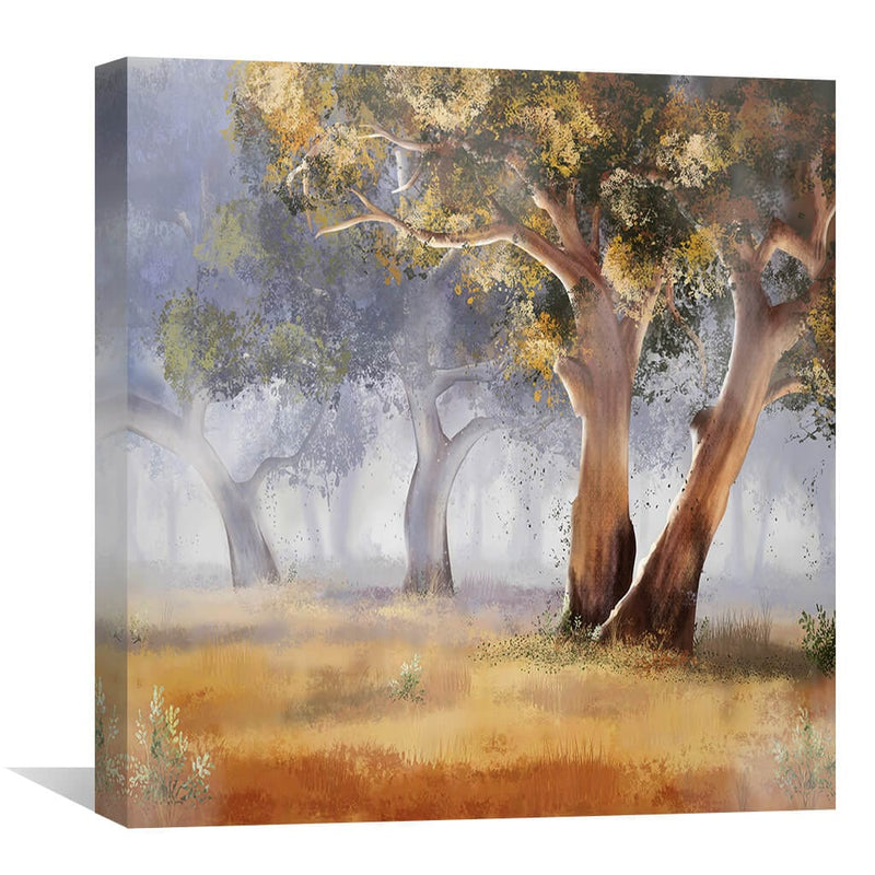 Serene Forest Canvas