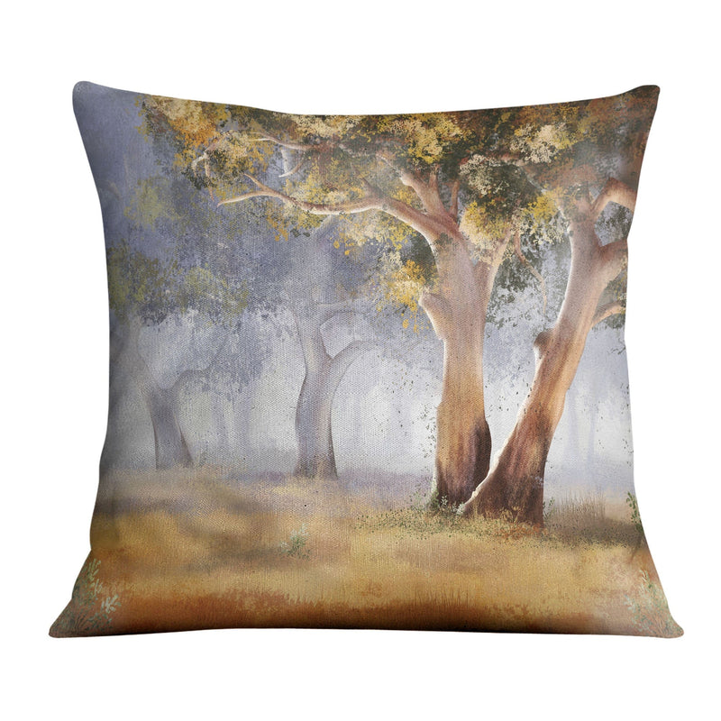 Serene Forest Cushion