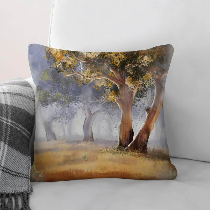 Serene Forest Cushion