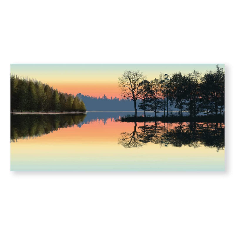 Serene Lakeview Canvas