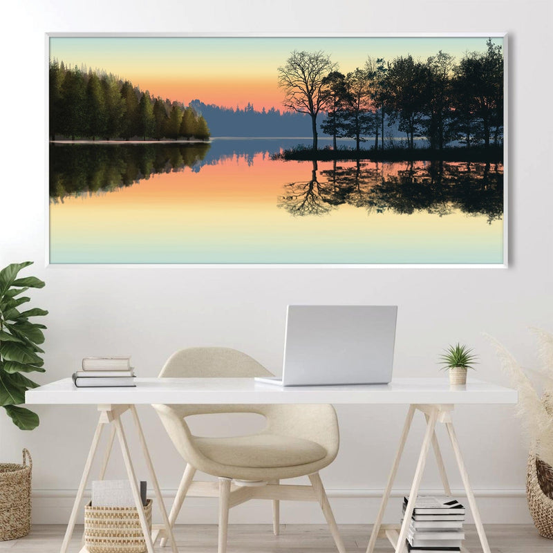 Serene Lakeview Canvas