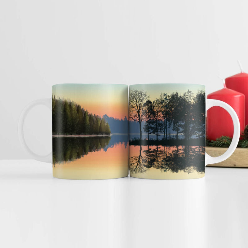 Serene Lakeview Mug