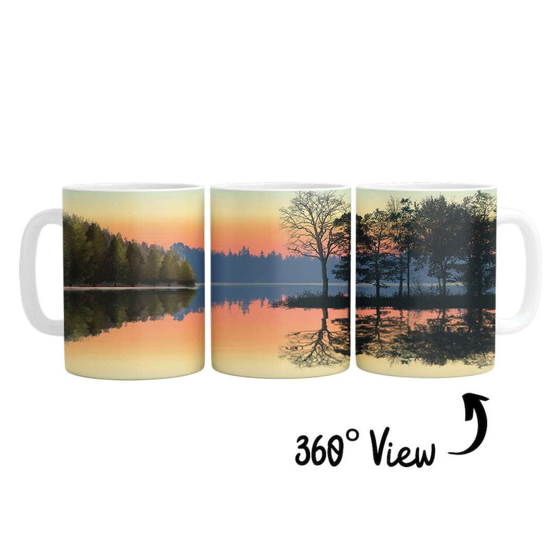 Serene Lakeview Mug