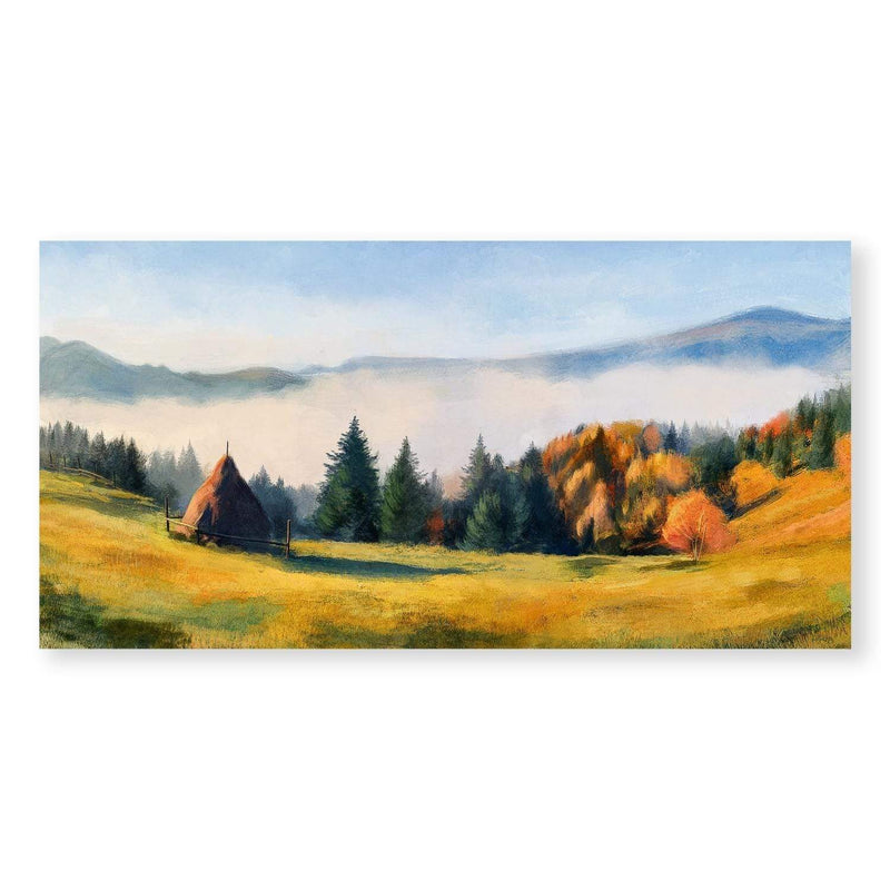 Serene Mountains Canvas