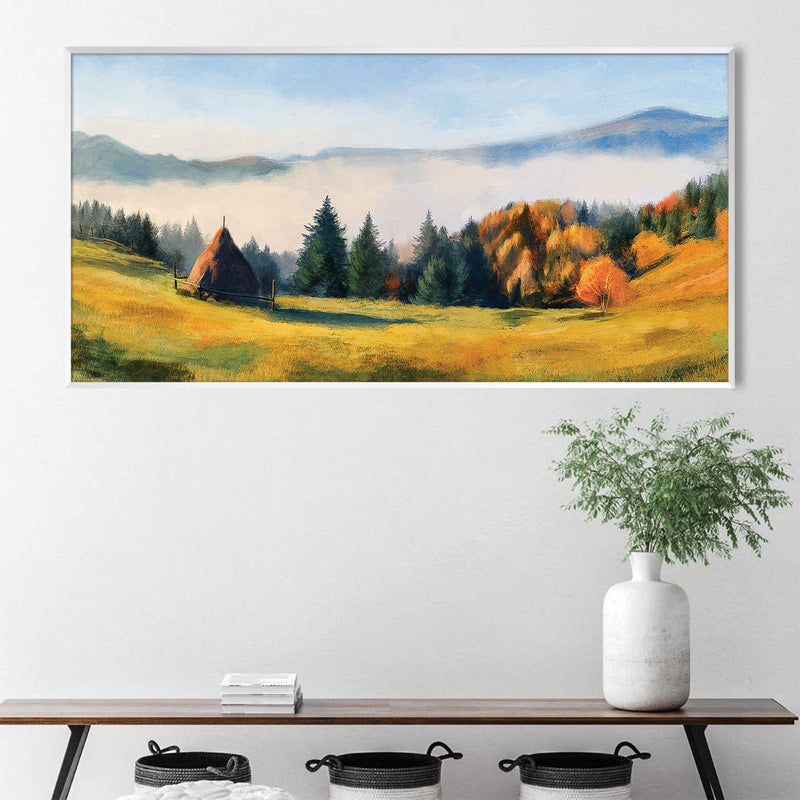 Serene Mountains Canvas