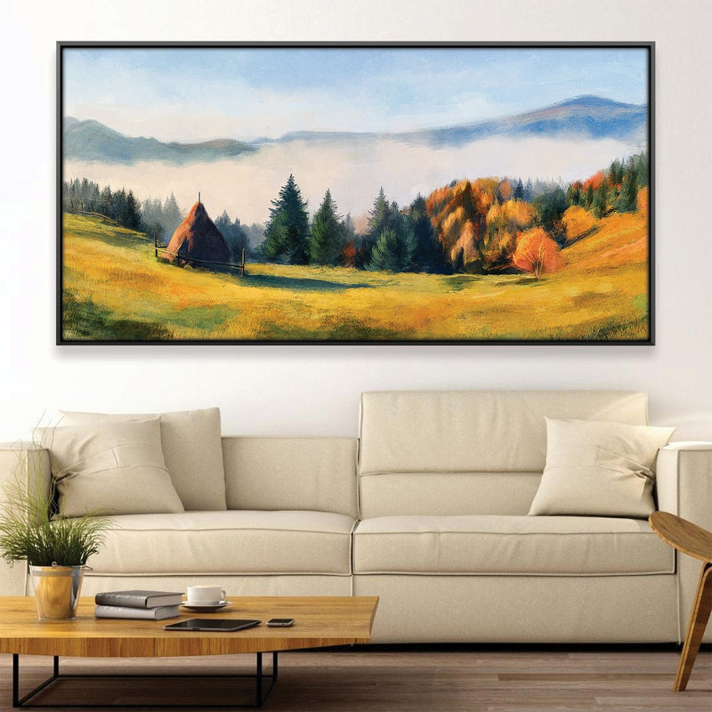 Serene Mountains Canvas