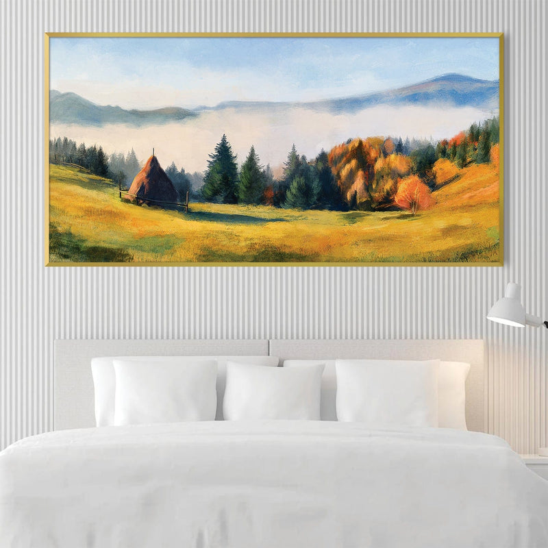 Serene Mountains Canvas